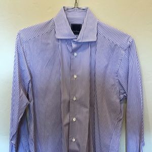 David Donahue Slim Fit 15.5 / 34/35 Collared Shirt